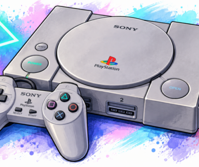 PlayStation 1 illustration
